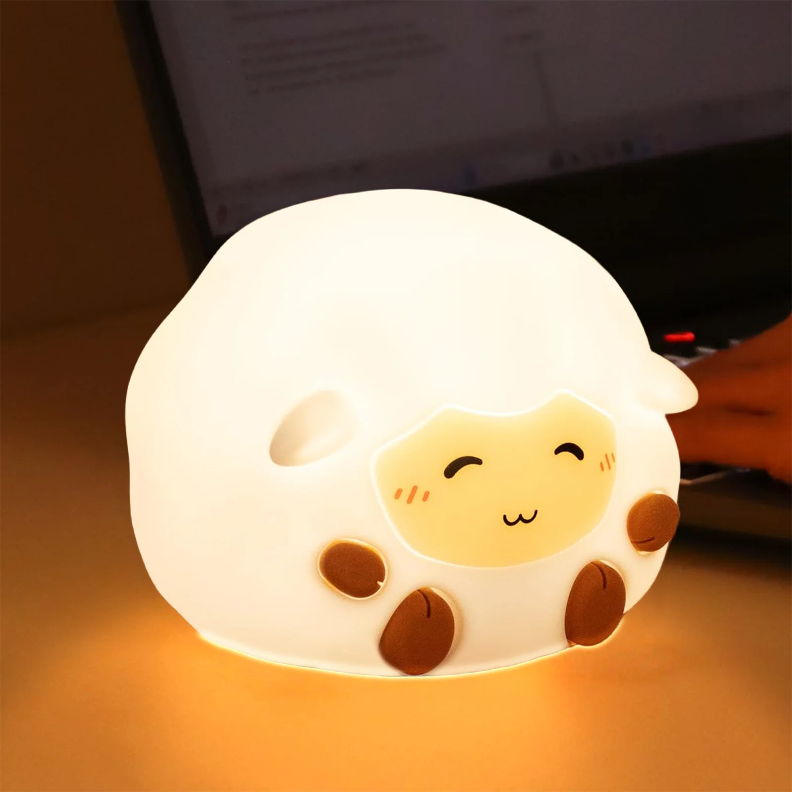 Cute Unicorn Silicone LED Night silicone lamp