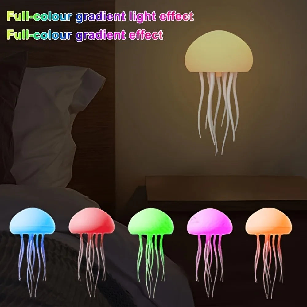 Bionic Jellyfish Night Light,USB Rechargeable