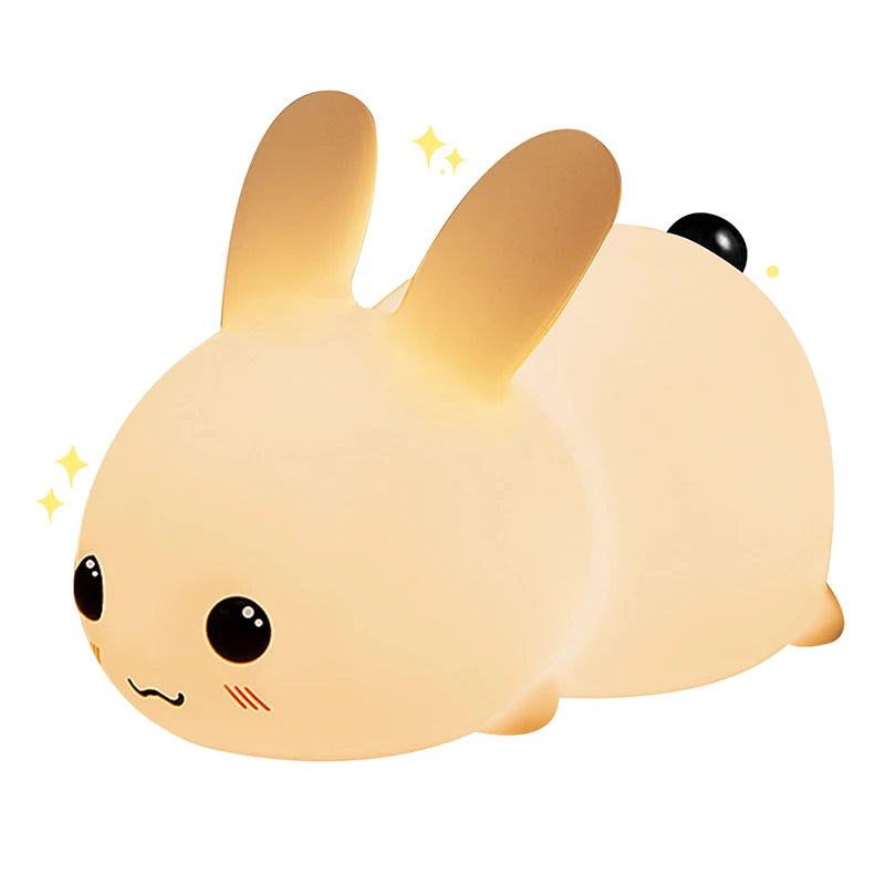 Cute Rabbit Silicone Lamp